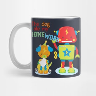 The dog ate my homework Mug